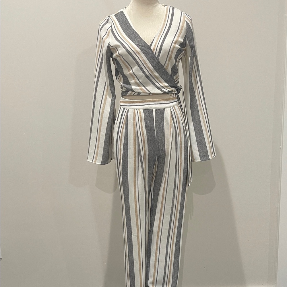 Giani Bernini Multicolor Striped Two Piece Set